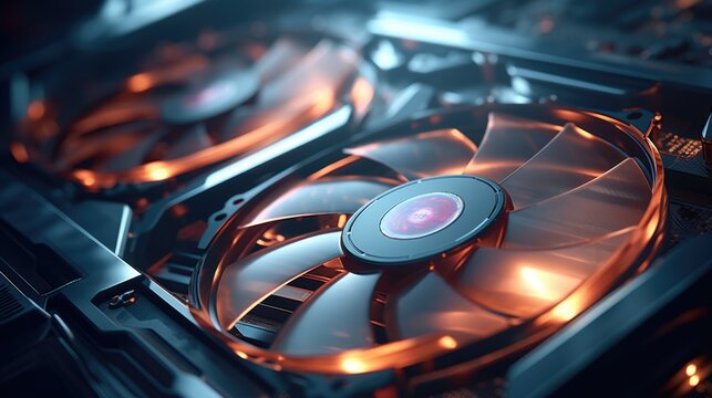 Cooling fans preventing laptop from overheating