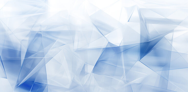 White blue cutting-edge background with a futuristic twist. Created with Generative AI