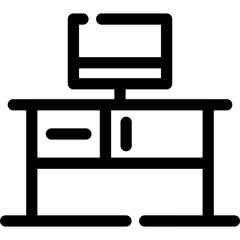 Office Desk Icon