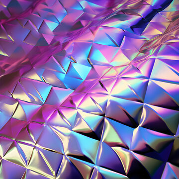 Holographic Paper Reflects Rainbowcolored Light High-Res Stock