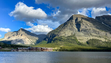 Mountain lake resort
