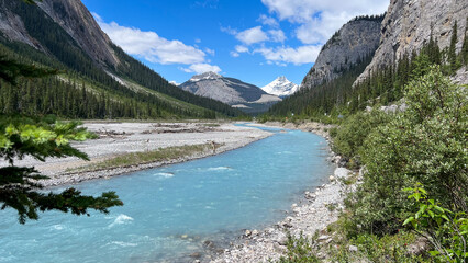 Canadian rockies river