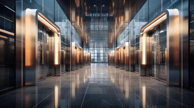 synergy of architecture and urban living through elevator interiors in modern buildings