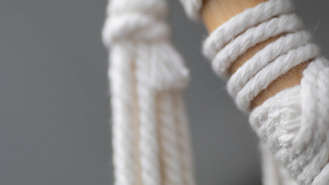 boho Makramee detail hintergrund basteln diy 