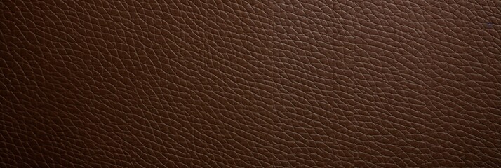Fototapeta premium Refined Brown Leather Essence, a Background Texture with Fine Grain, Embodied in Elegance and Craftsmanship for a Timeless and Luxurious Visual Statement