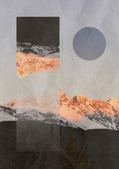 creatively altered landscape photographs