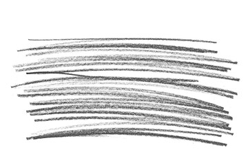Hatching grunge graphite pencil background and texture isolated on white, clipping path 