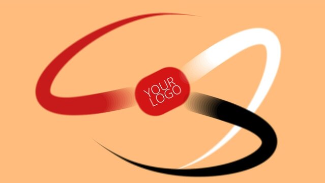 Social Video Platform Splashy Lines Logo Reveal Intro