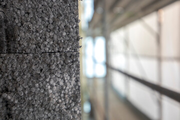Thermal and acoustic insulation materials like polystyrene foam, mineral wool and polyurethane...