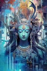 Cyber-Myth - Hindu God Shiva #6