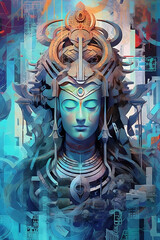 Cyber-Myth - Hindu God Shiva #4