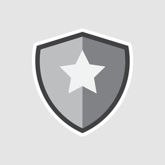 shield icon, simple and looks elegant