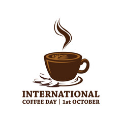 International coffee day Concept.