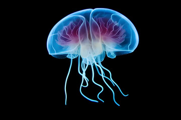 jelly fish in water