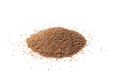 Plantago Ovata Seeds Isolated, Psyllium Husk, Isabgol Ispaghula