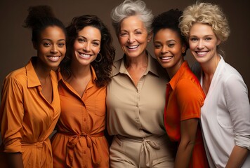 Fototapeta premium Elderly women having a fun time.