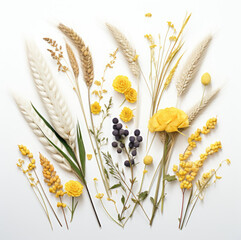bunch of flowers