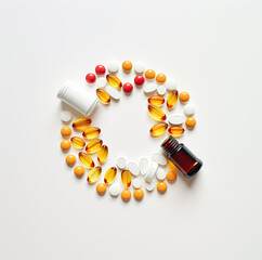 pills and capsules
