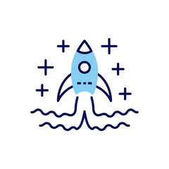 Start Up related vector icon. Isolated on white background. Vector illustration