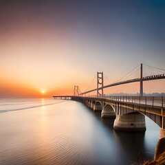 bridge over the river