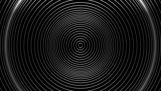 Hypnotic Circles Texture Lines Element