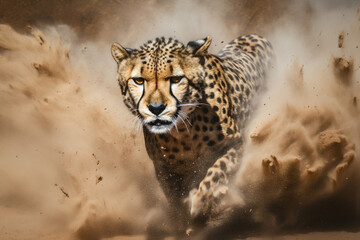 Cheetah africa nature wildlife predator
