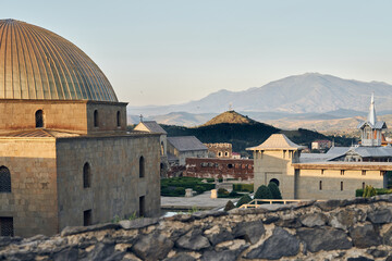  Akhaltsikhe (Rabati) Castle, medieval fortress built in the 9th century. Located in Akhaltsikhe...