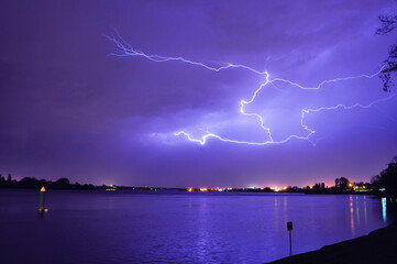 Lightning On the River