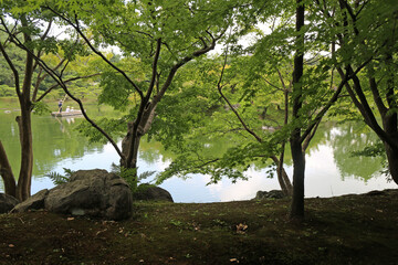 晩夏の栗林公園