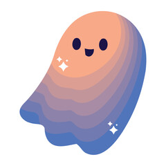 halloween ghost gradient