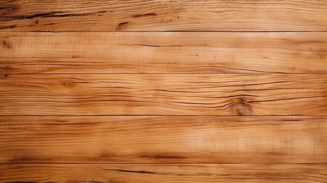 Wooden wall or floor texture isolated background. AI generated image