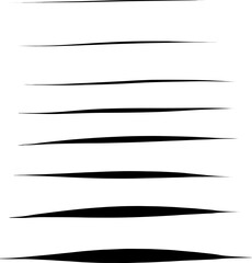 Obraz premium 入り抜きブラシセット