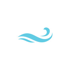 Abstract Wave logo Vector. Ocean Logo