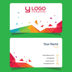 creative modern name card and business card - 653502220