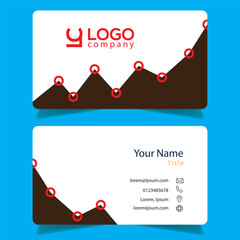 creative modern name card and business card - 653502285