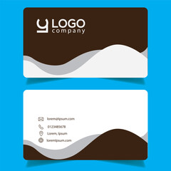 creative modern name card and business card - 653502427