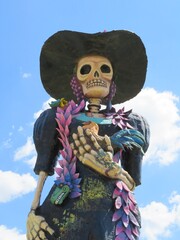 Obraz premium traditional mexican skeleton Calavera Catrina of dia de los muertos