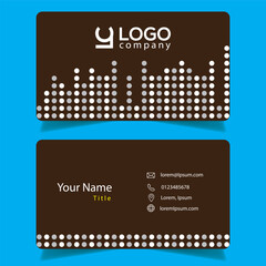 creative modern name card and business card - 653502457
