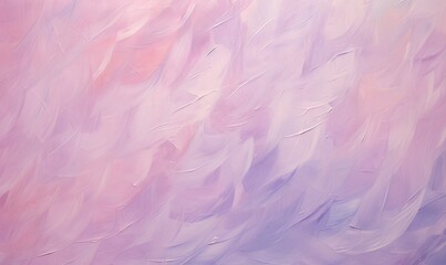 Obraz premium a wave of oil painting mixed with pink and purple_Generative AI