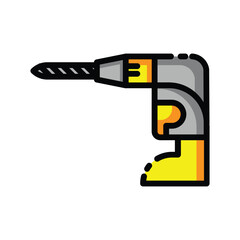 grinder of construction tool vector illustration icon