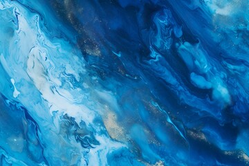 Fototapeta na wymiar sapphire blue background with marbled texture | Generative AI