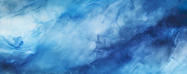 Obraz premium sapphire blue background with marbled texture | Generative AI