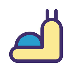 snail of springtime filled icons