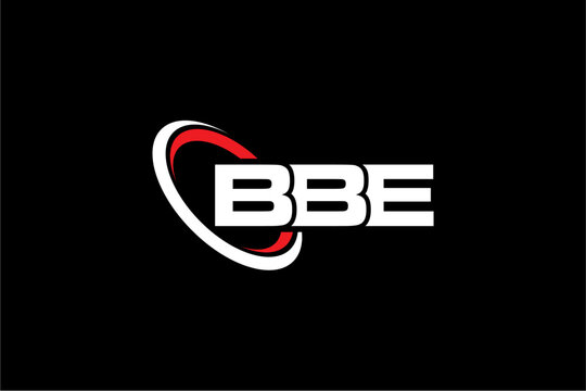 BBE creative letter logo design vector icon illustration