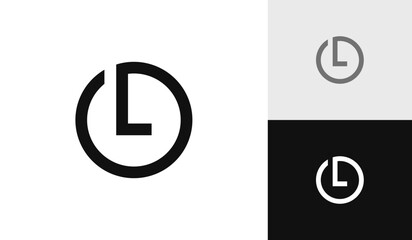 Letter LG initial monogram logo design