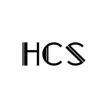 HCS Initial Letter Monogram Logo Vector Design