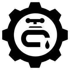 Water Supply Glyph Icon