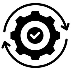 Control Systems Glyph Icon