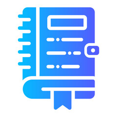 journal Gradient icon