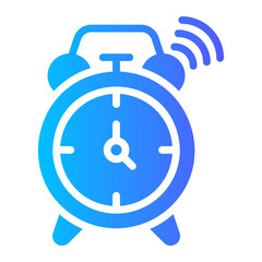 alarm Gradient icon